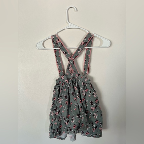 Deux Par Deux Floral Overal Skirt Size 4 - Picture 5 of 5